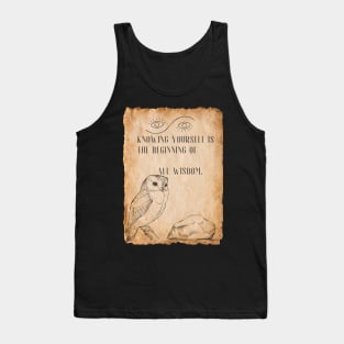 Wisdom Seeker - with Ancient Vibes! Tank Top